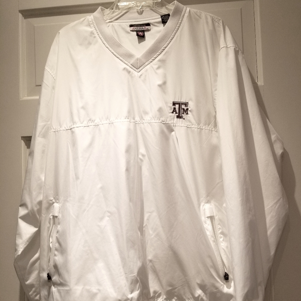 Antigua brand Texas A & M windbreaker